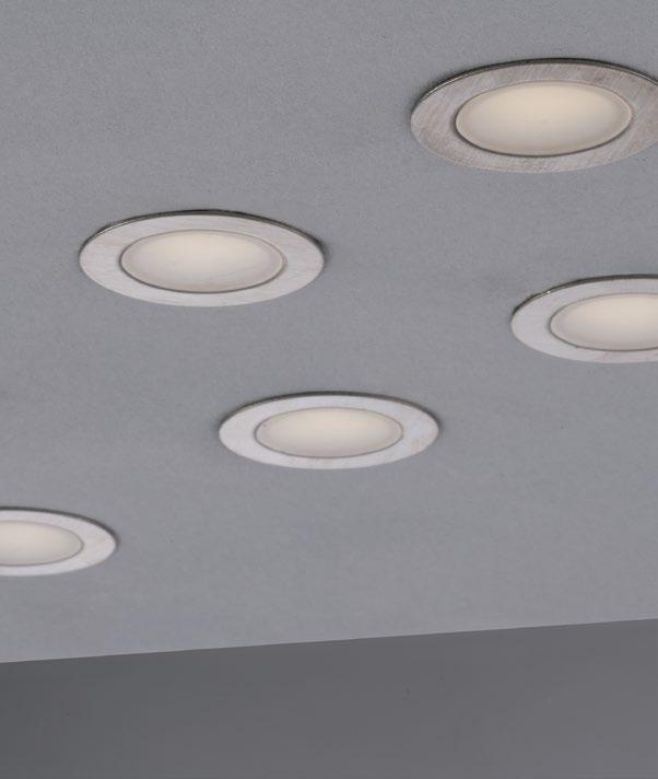 Set 6 lampi de treaptă încastrate, din oțel, cu LED integrat, lumină naturală 4000°k, 6x0.6W, driver 12V inclus, 360LM RIDER